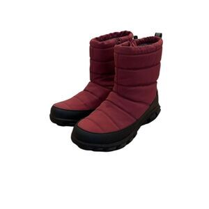 Bogs Women's Cedar Quilt Red Snow Boots Size 6.5 US / 37.5 EU Standard